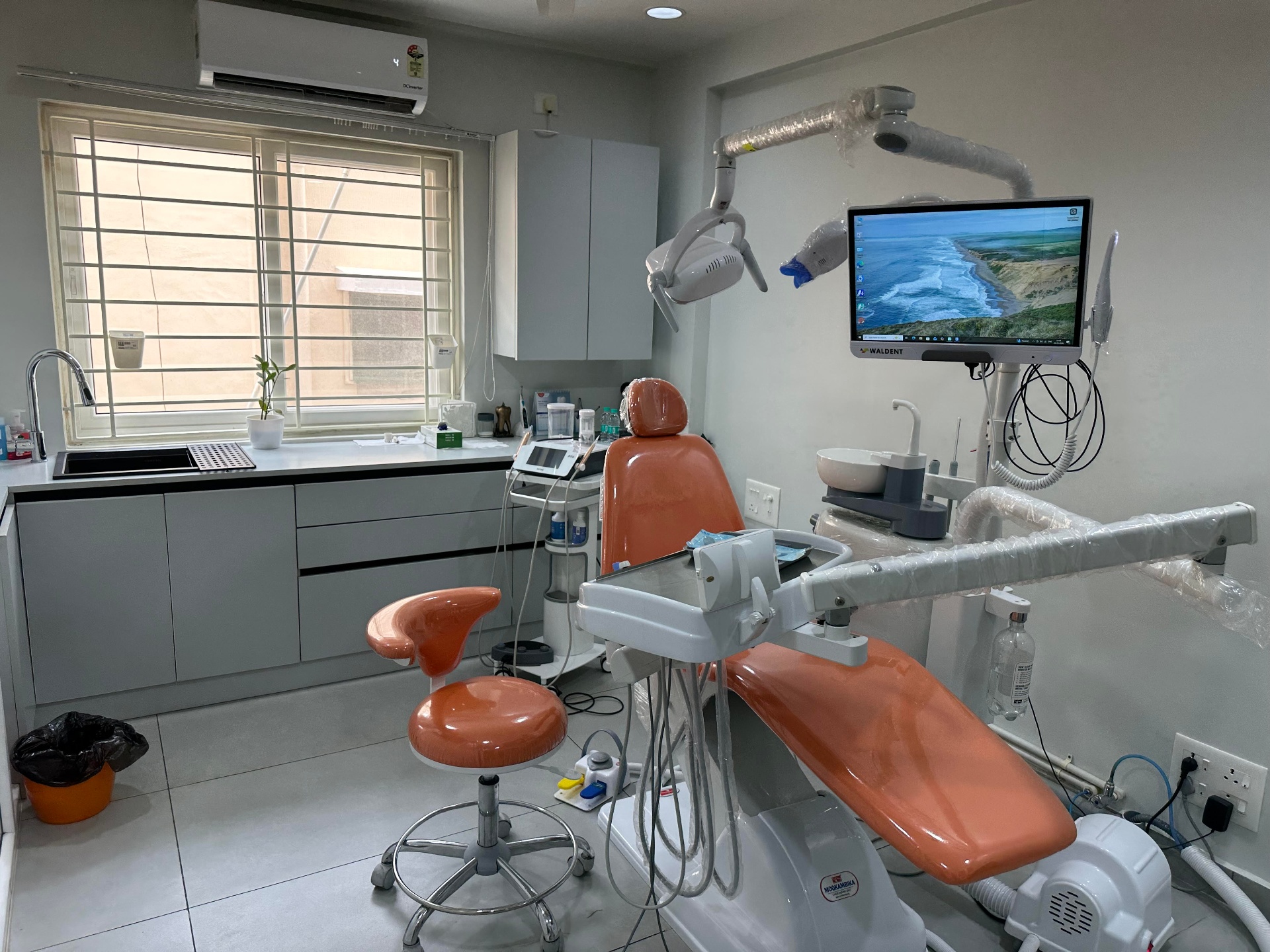 Calm, light-filled dental clinic interior